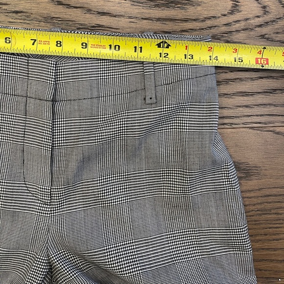 Boss Hugo Boss Women’s Grey Plaid Dress Pants Ankle Trousers US 0 XS - Picture 5 of 7